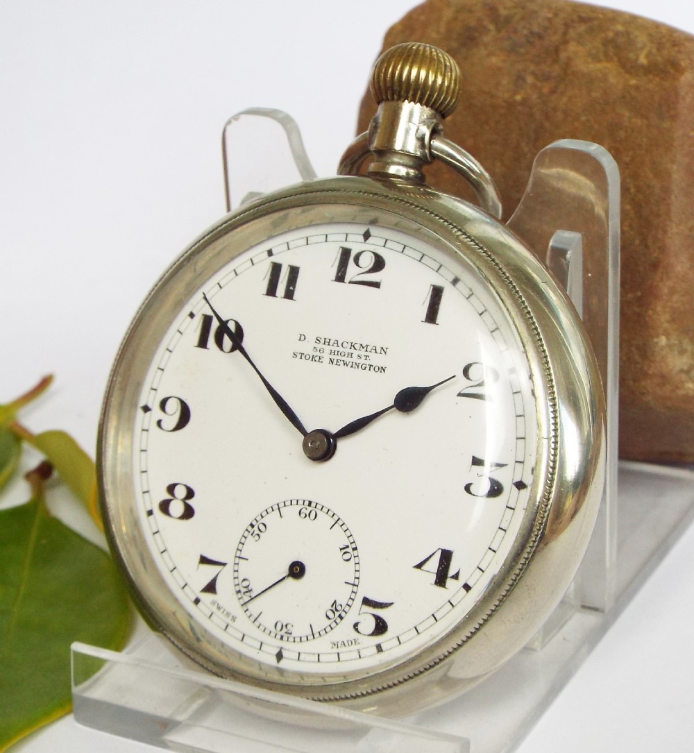 1930s pocket watch from Stoke Newington retailer
