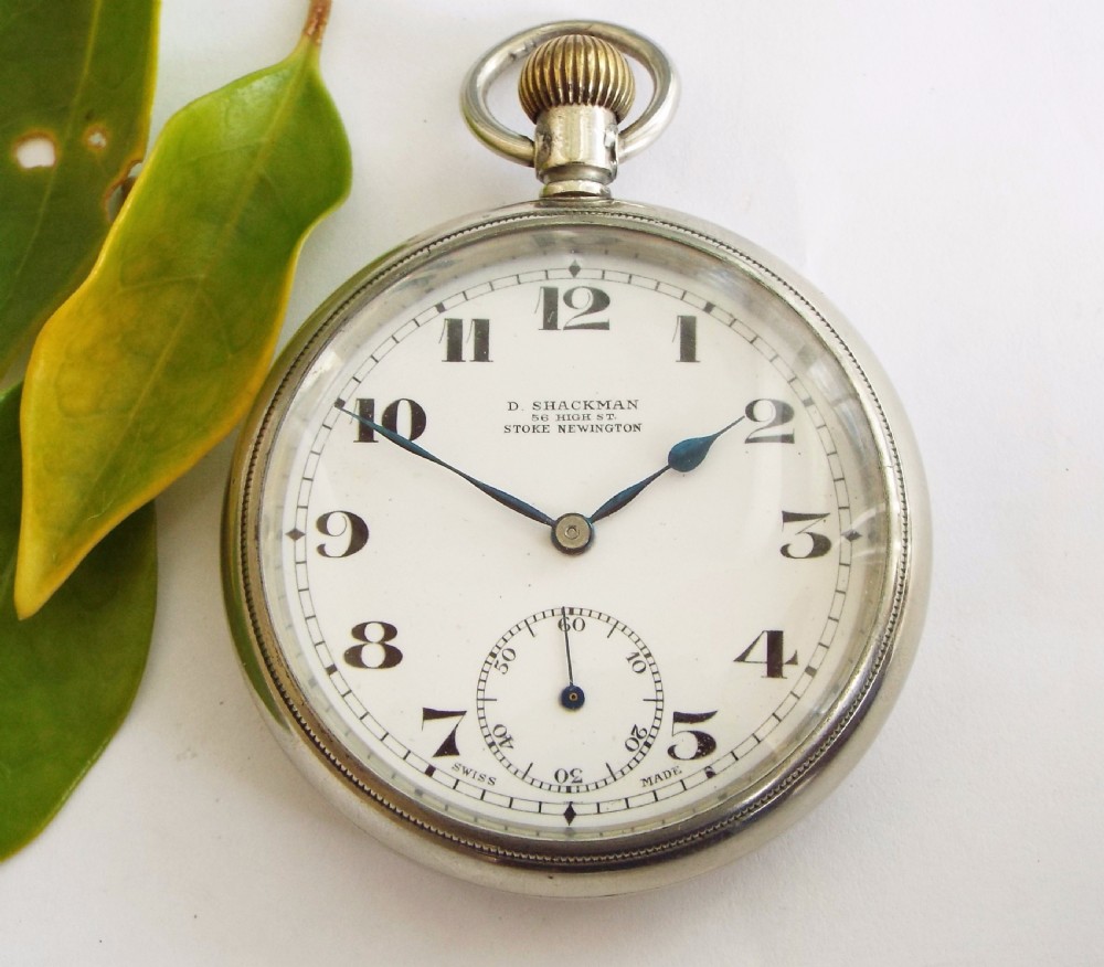 1930s pocket watch from Stoke Newington retailer View II