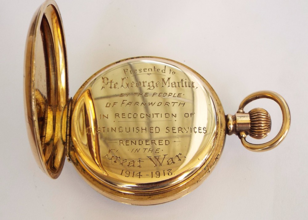 1906 Waltham ‘Marquis’ pocket watch with history View III
