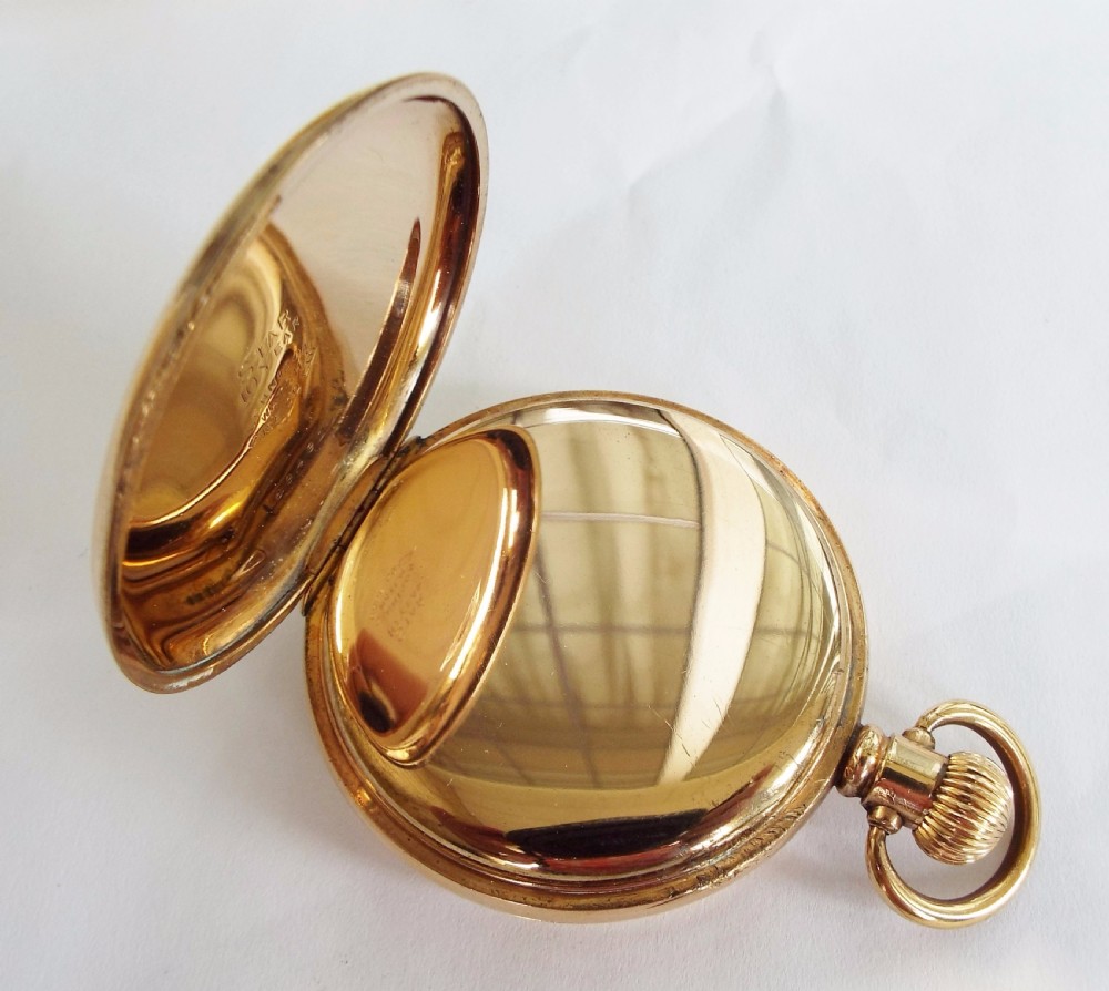 1920s Thomas Russell ‘Premier’ hunter pocket watch View III