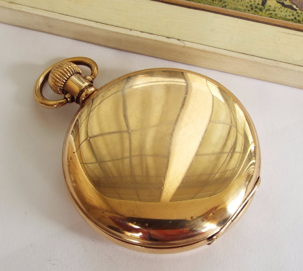 1920s Thomas Russell ‘Premier’ hunter pocket watch View V