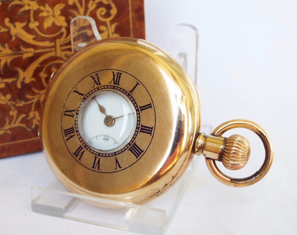 Antique hunter pocket watch, Lancashire Watch Co
