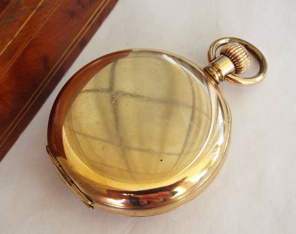 Antique hunter pocket watch, Lancashire Watch Co View V