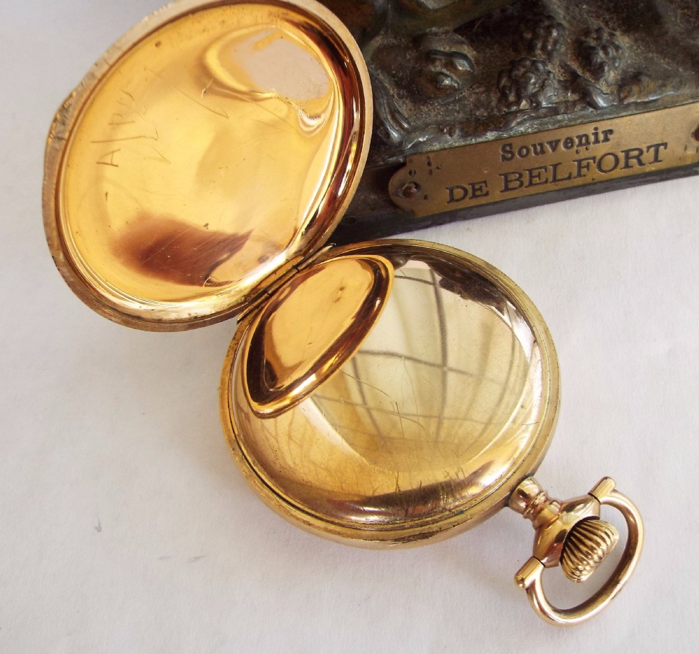1917 Waltham full hunter pocket watch View IV
