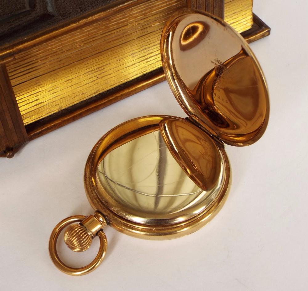 Antique Cyma full hunter pocket watch for H Samuel View IV