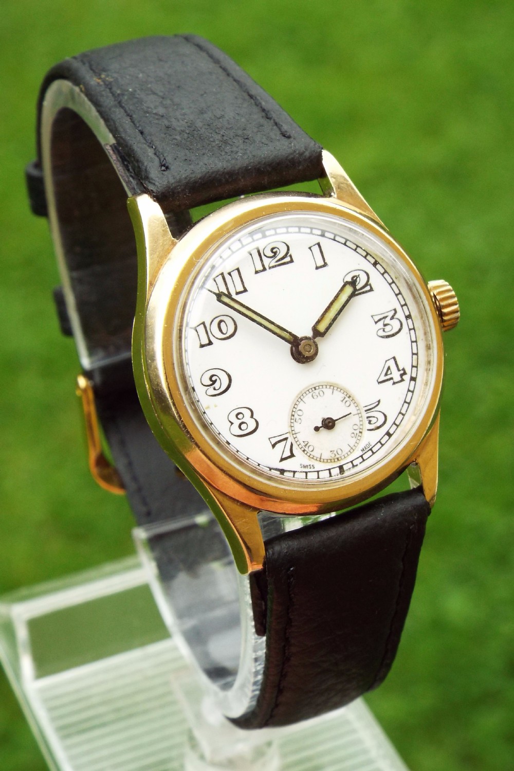 9ct gold Buren Eldis mid-size wrist watch, 1941 View II