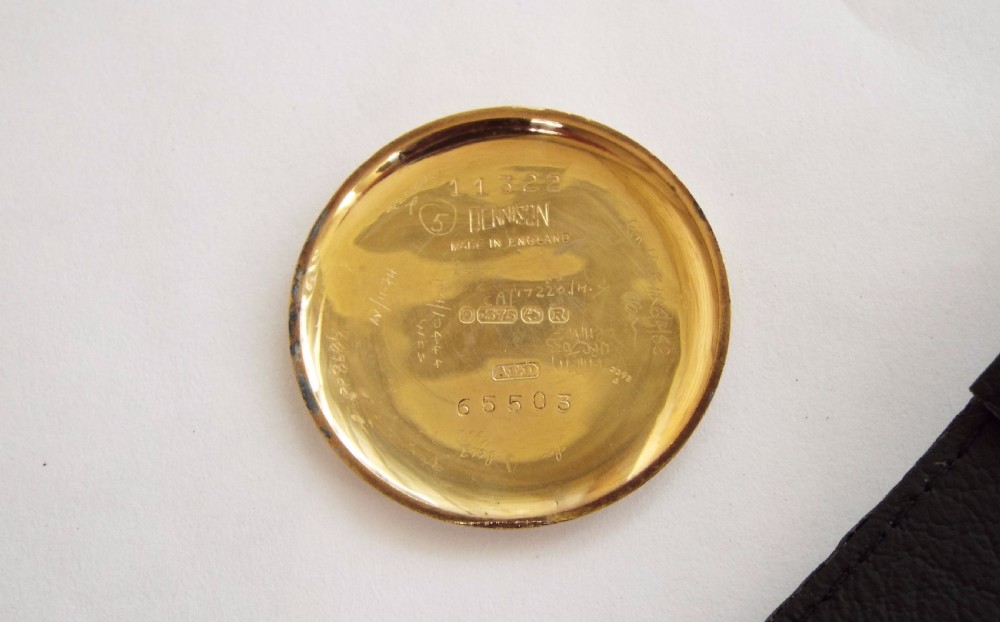 9ct gold Buren Eldis mid-size wrist watch, 1941 View IV