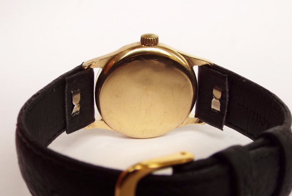 9ct gold Buren Eldis mid-size wrist watch, 1941 View VI