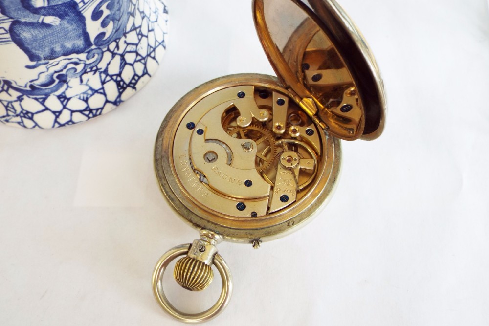 An early Longines pocket watch, 1883 View V