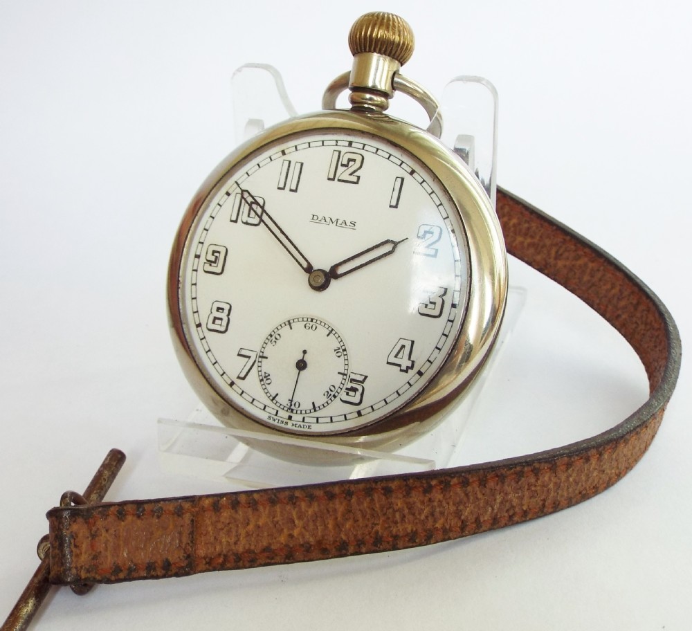 1940s Damas military pocket watch