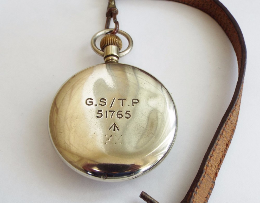 1940s Damas military pocket watch View III