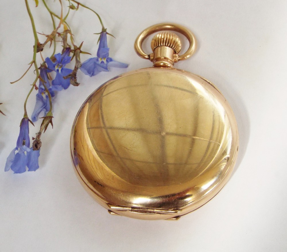  Antique Criterion full hunter pocket watch View V