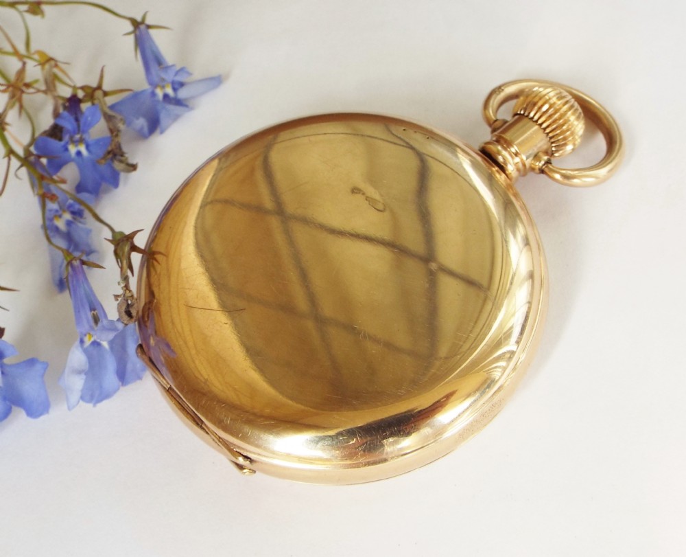  Antique Criterion full hunter pocket watch View VI