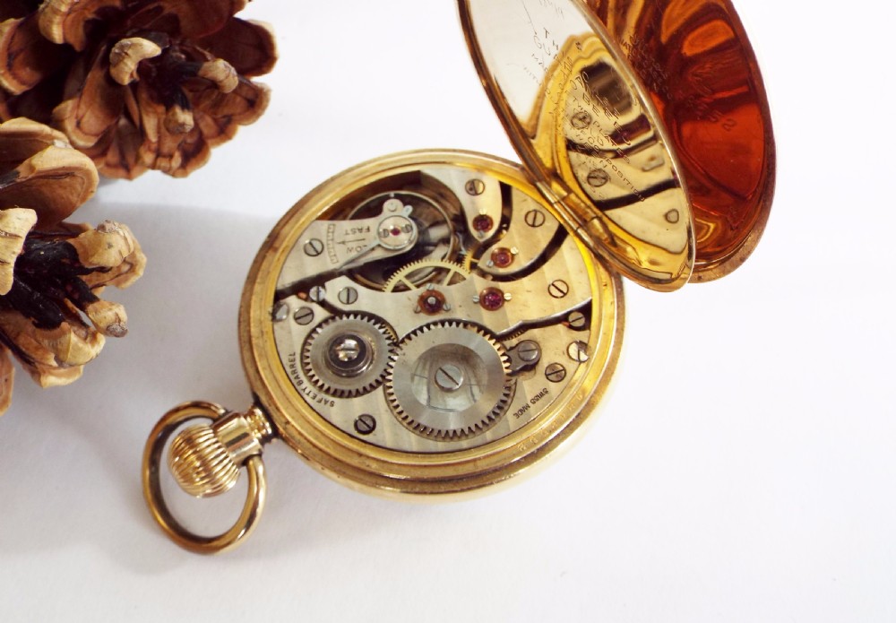 Antique Saqui & Lawrence pocket watch View II