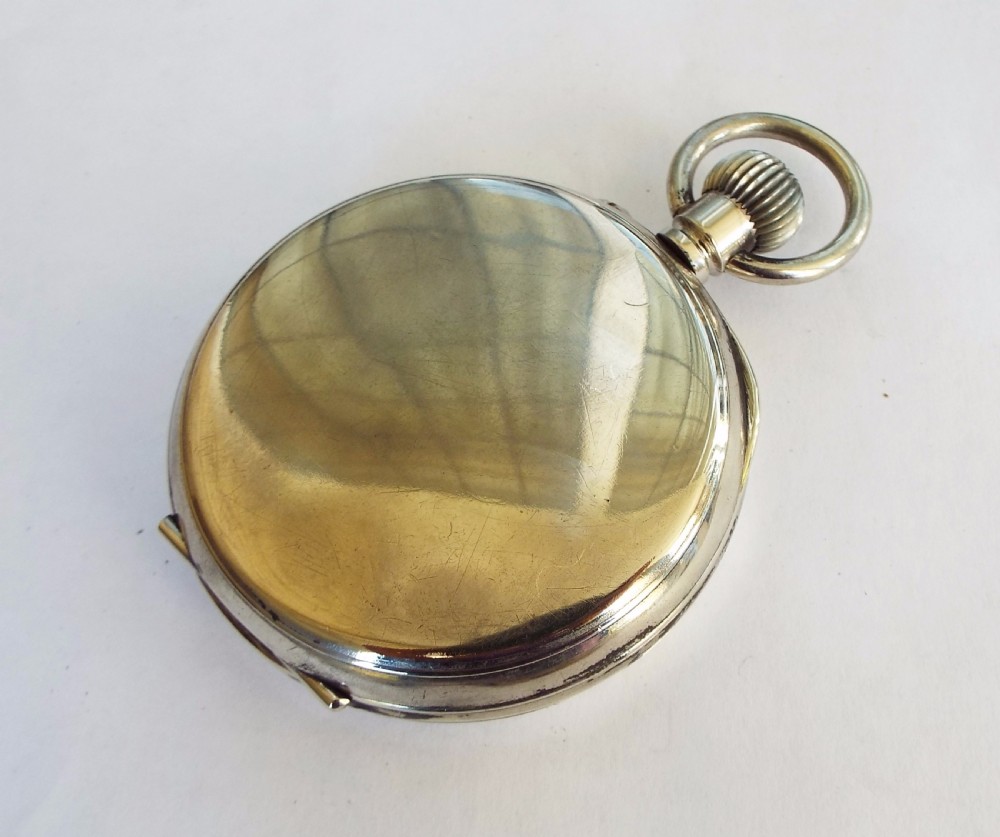 An antique Goliath pocket watch, c1900s View V
