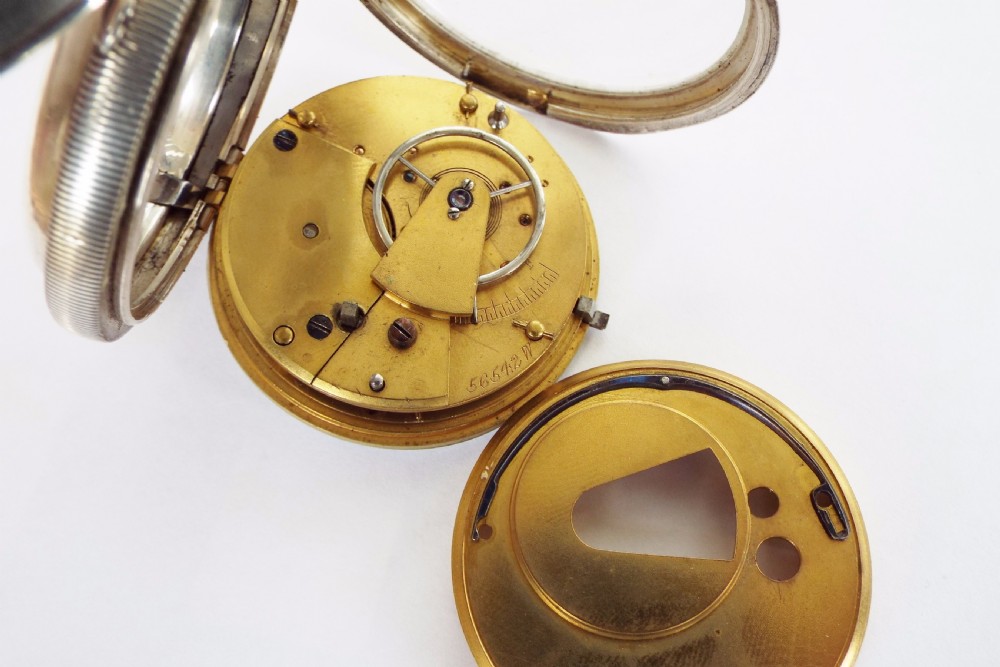 Antique English Watch Co pocket watch, 1883 View III