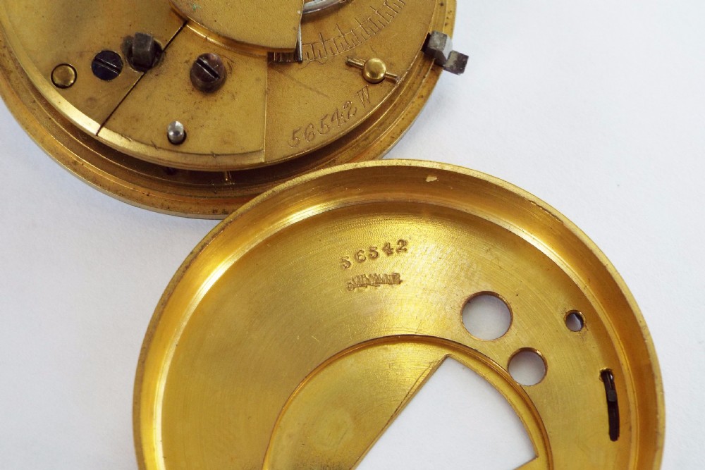 Antique English Watch Co pocket watch, 1883 View IV