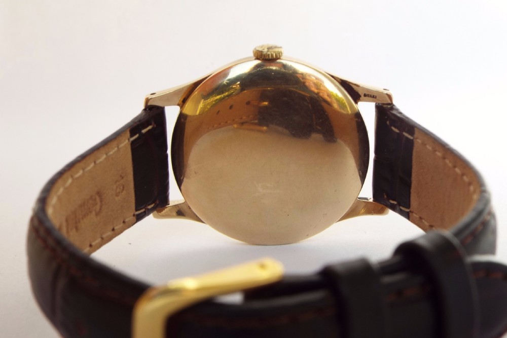 Gents 9 carat gold Rotary wristwatch, 1956 View VI