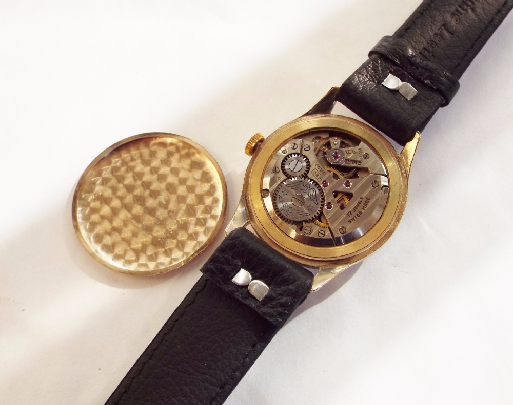 A gents 9ct gold Rotary wrist watch, 1949 View V