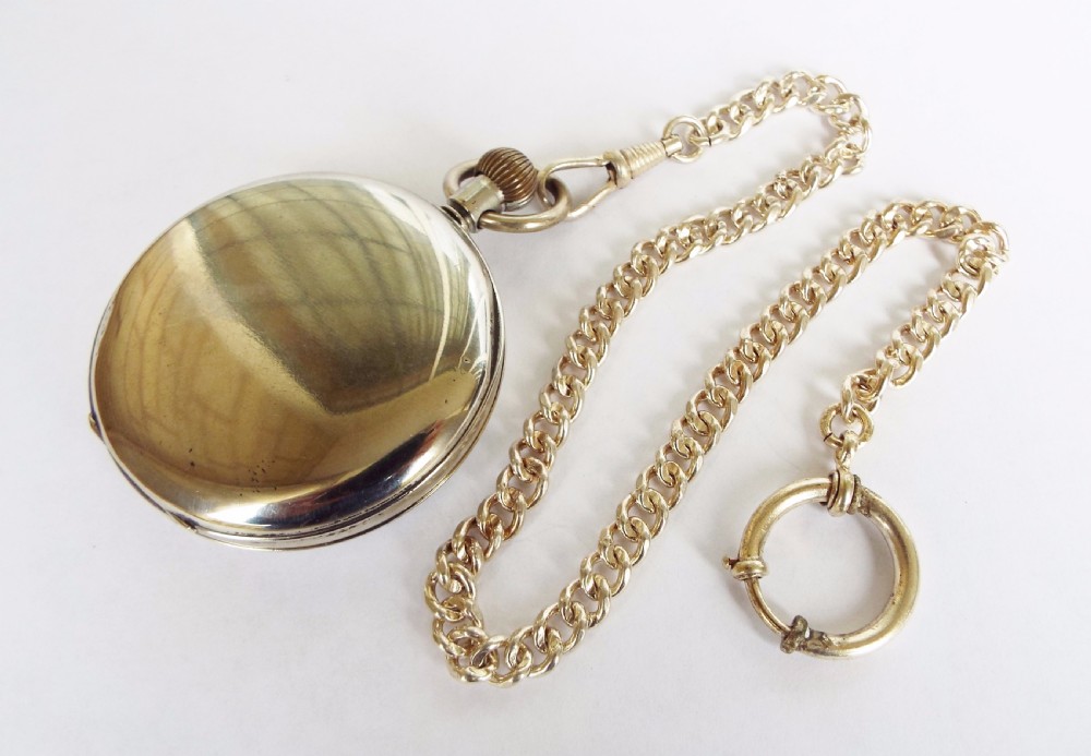 1930s Limit No 2 pocket watch with chain View IV