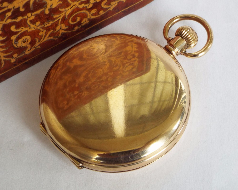 An antique Limit No 2 hunter pocket watch, Rushden View IV