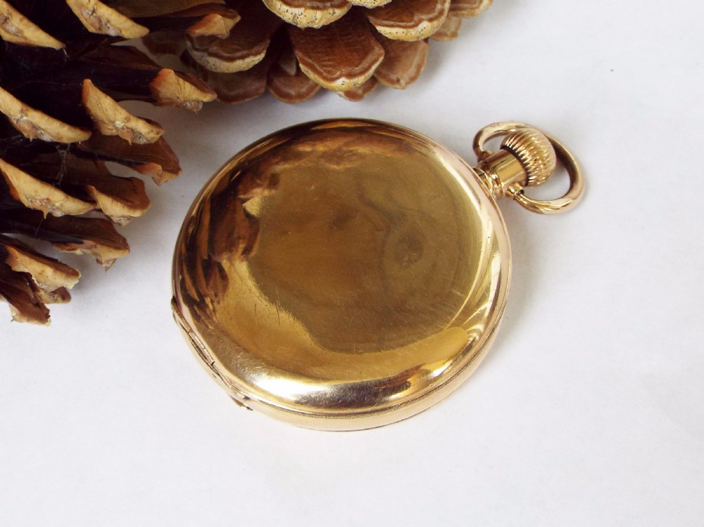 1950s Roirol full hunter pocket watch by Record View III