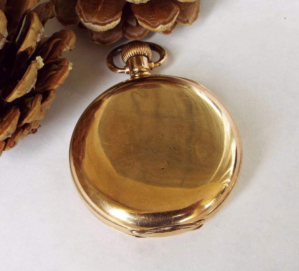 1950s Roirol full hunter pocket watch by Record View IV