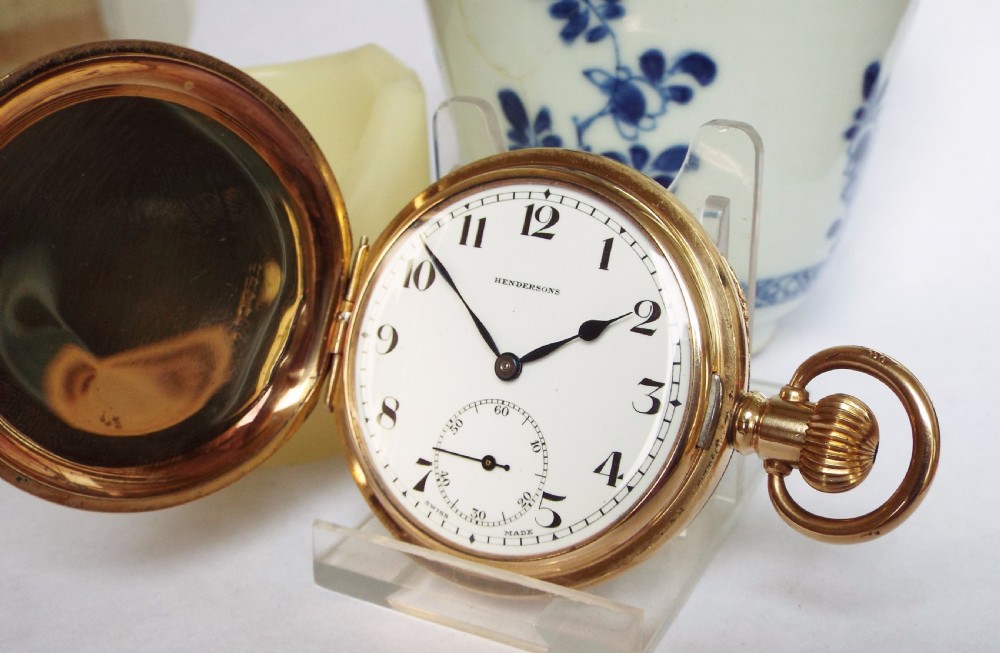 1930s Cyma full hunter pocket watch, Daily Record
