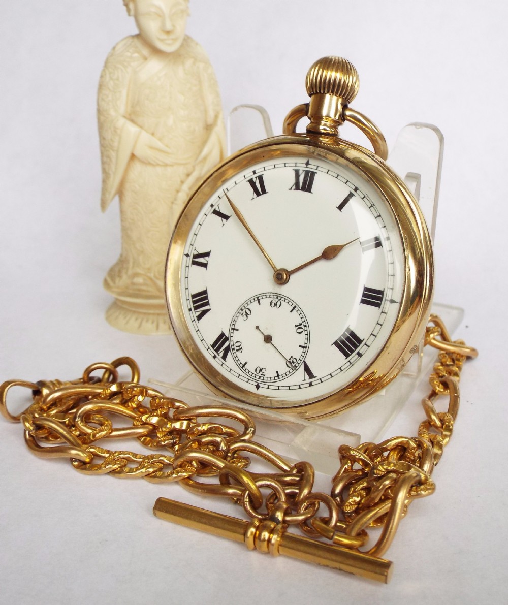 1930s Limit pocket watch with chain