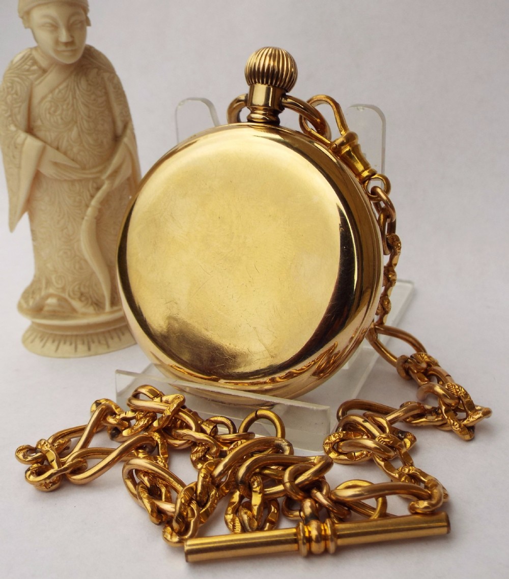 1930s Limit pocket watch with chain View III
