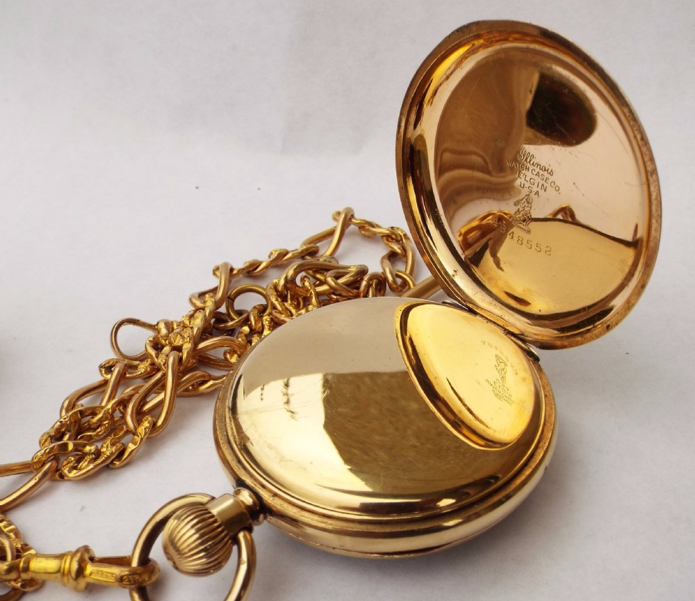 1930s Limit pocket watch with chain View IV