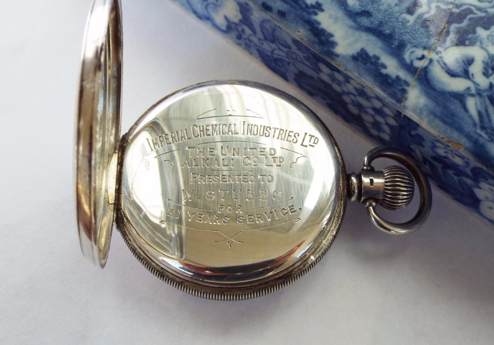 Limit silver pocket watch, 1927 View IV