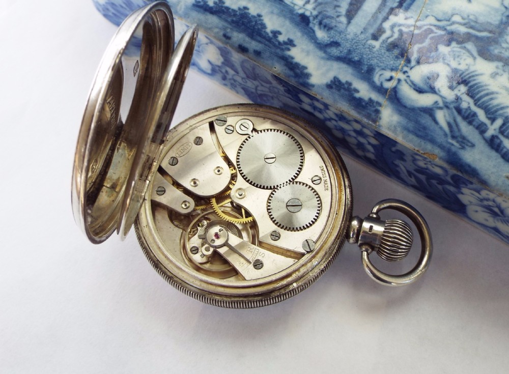 Limit silver pocket watch, 1927 View V