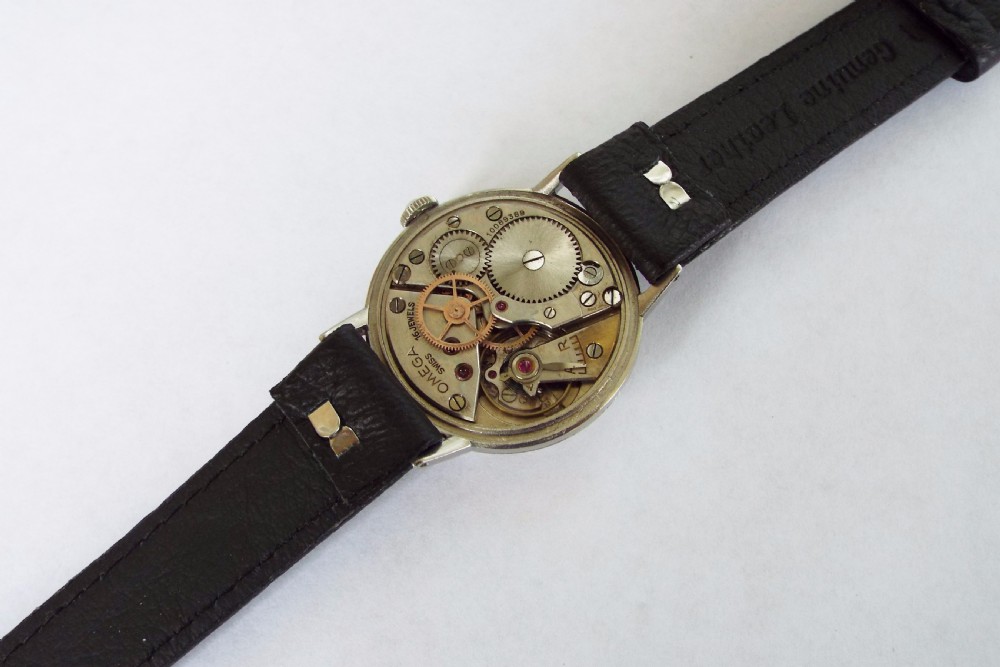 A gents WW2 Omega wrist watch View III