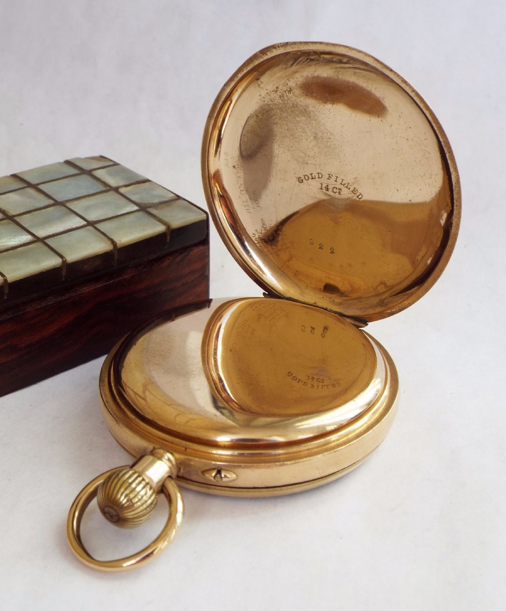 Antique pocket watch from H White & Co, London View III