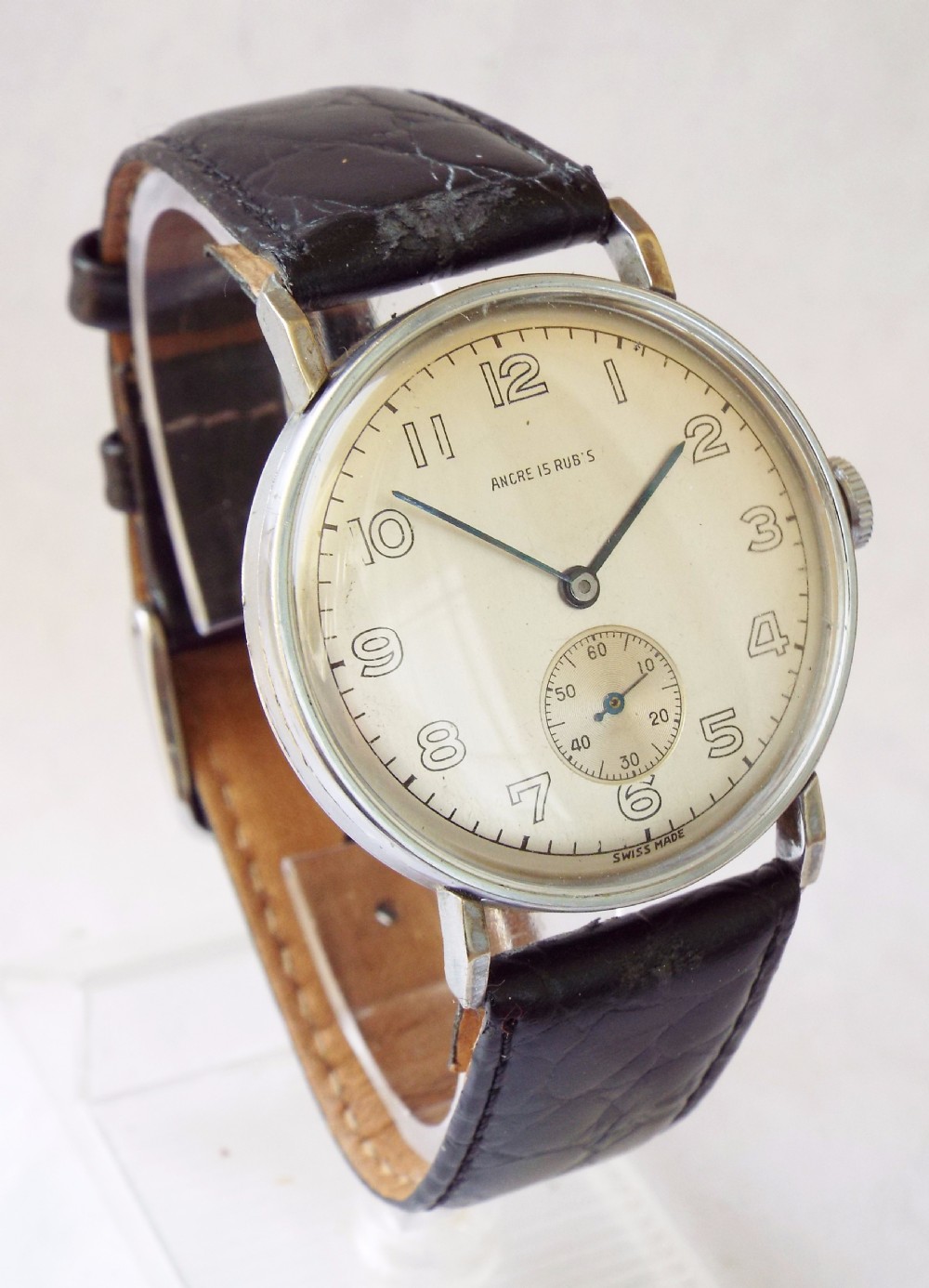 Gents 1940s good sized Ancre Rubis wristwatch