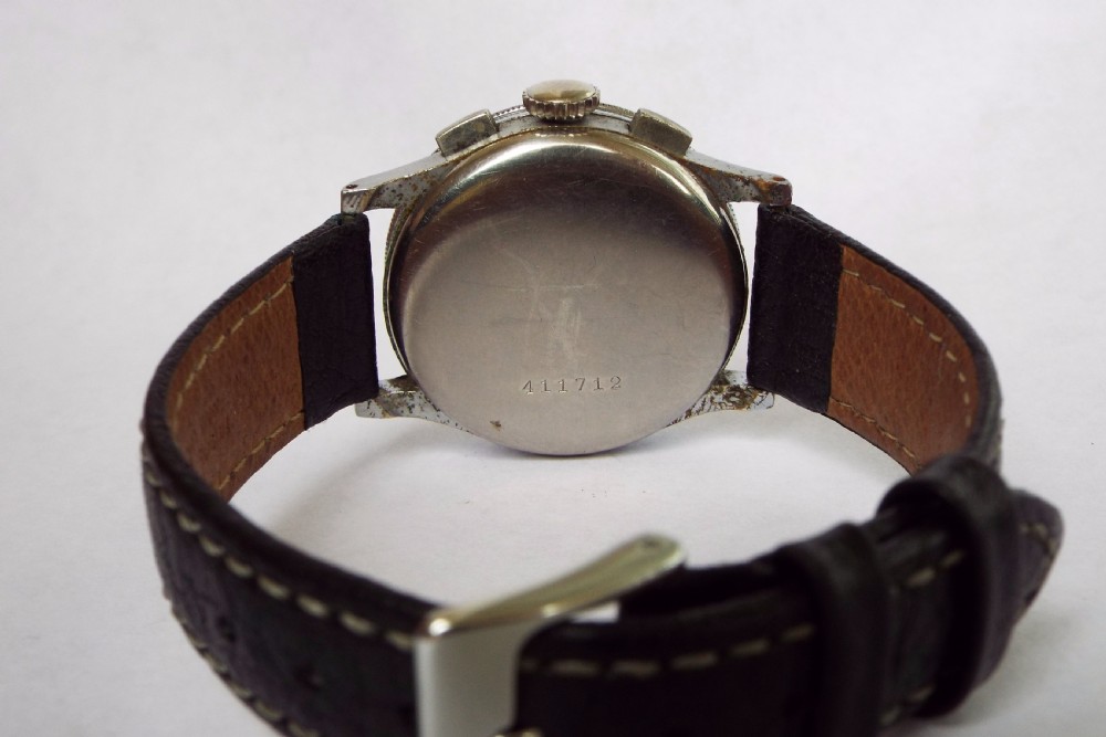Gents 1940s Parker chronograph wrist watch View IV