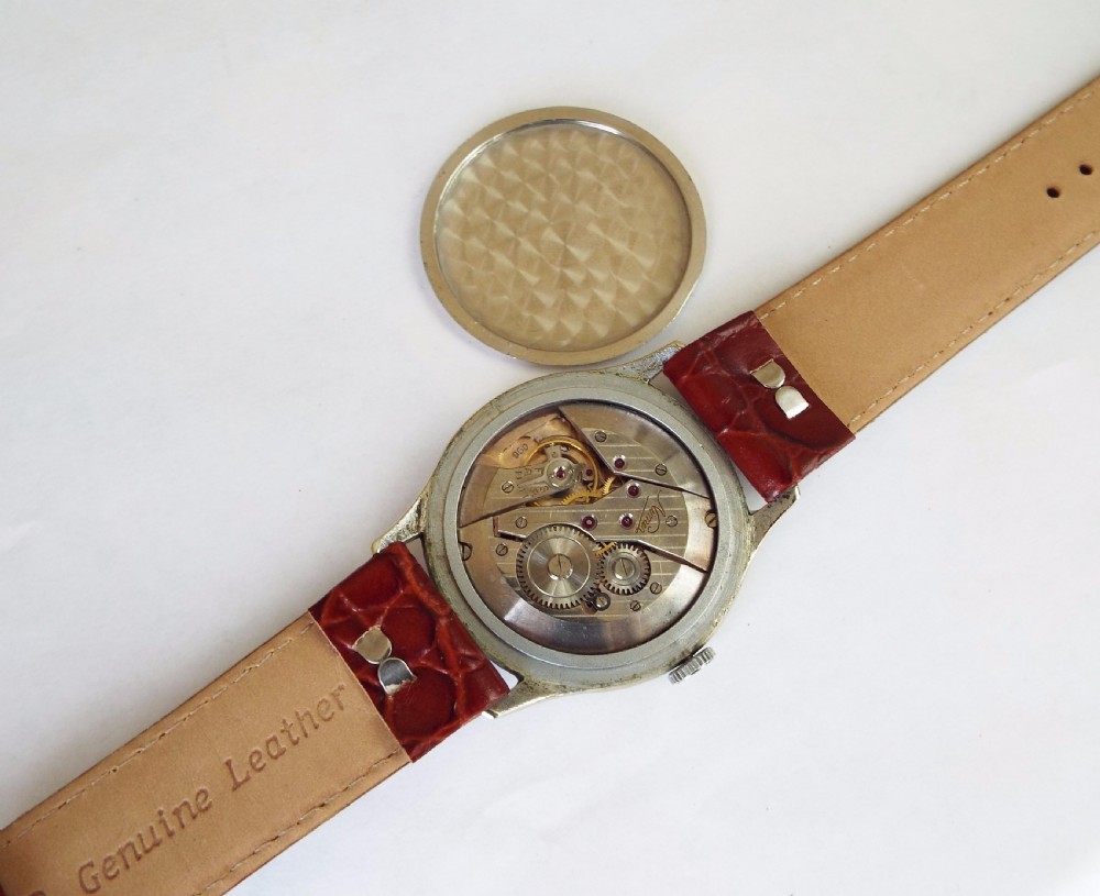 A good sized gents Nimer wrist watch, c1940s View IV