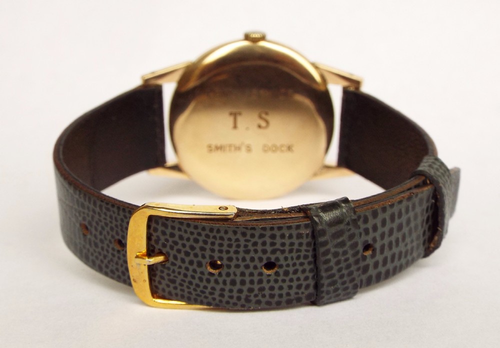 Gents 9ct gold Marvin wrist watch, 1959 View IV