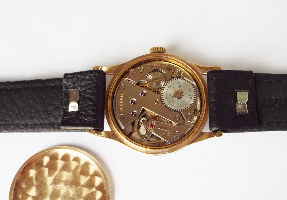 Gents 9ct gold Mappin Campaign wristwatch, 1950s View IV