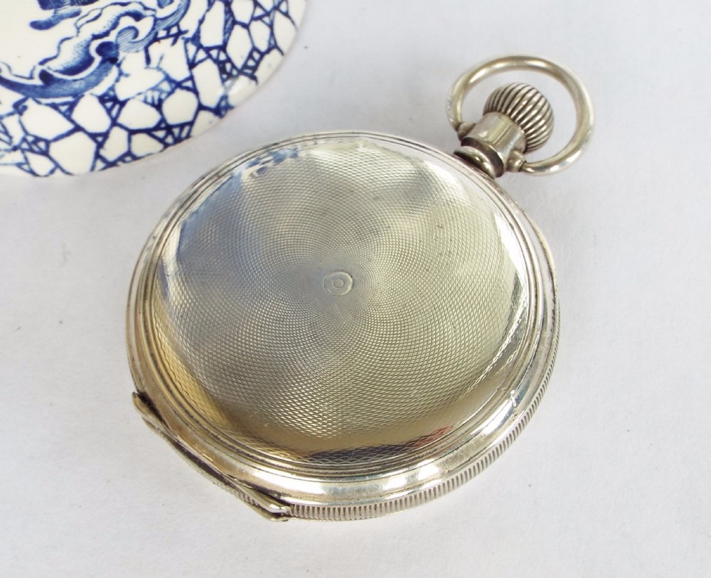 Antique hunter pocket watch, Thomas Russell View IV