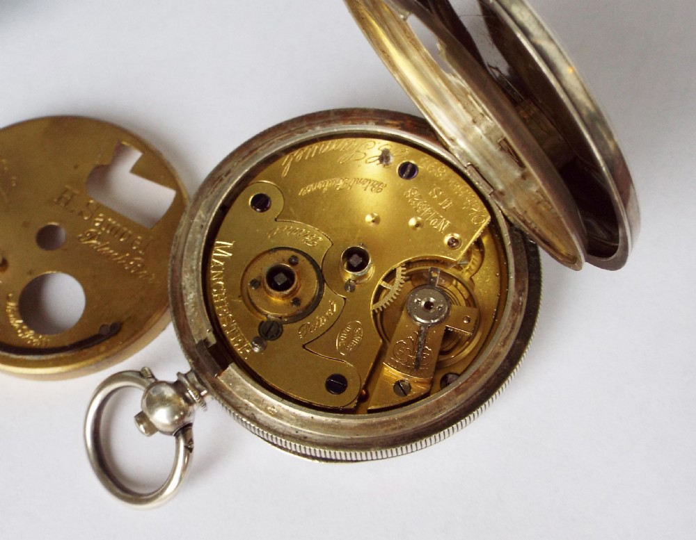 Antique silver 'Acme Lever' pocket watch  View IV