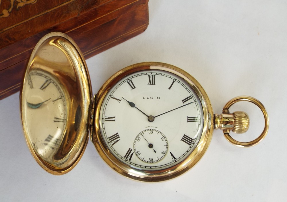 1925 Elgin hunter pocket watch, Glasgow Police View II