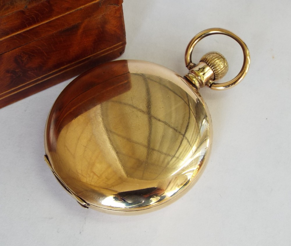 1925 Elgin hunter pocket watch, Glasgow Police View III