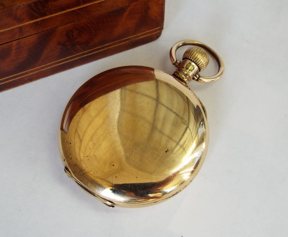 1925 Elgin hunter pocket watch, Glasgow Police View VI