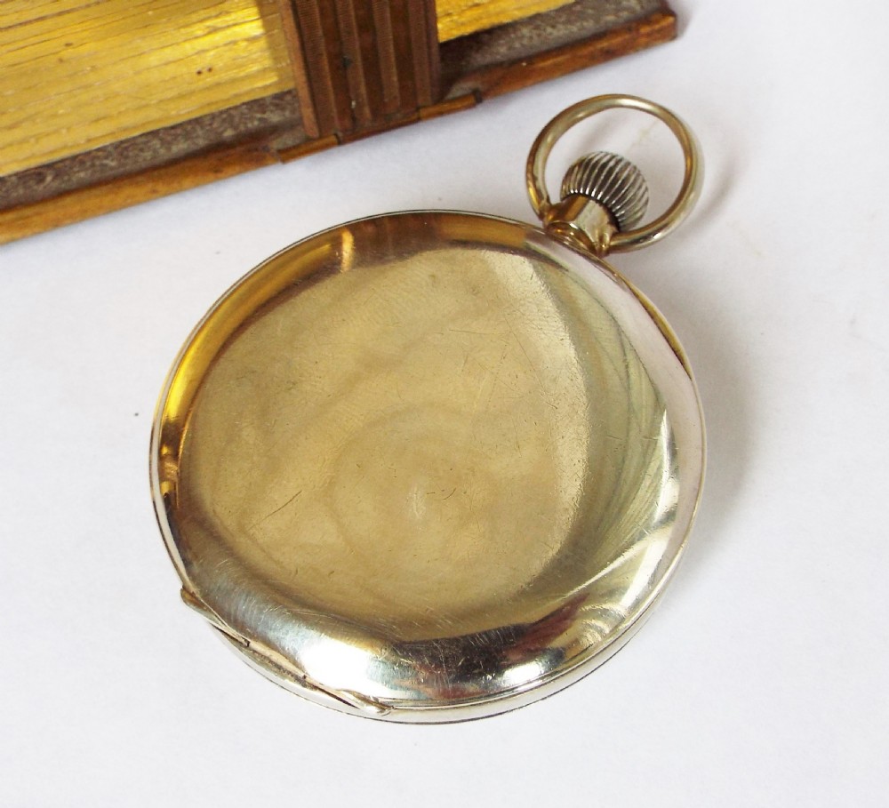 1930s No-Mag 820 pocket watch by Usher Mfg Co View IV