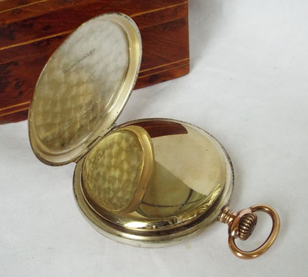 Early 20th Century galonne cased pocket watch View III
