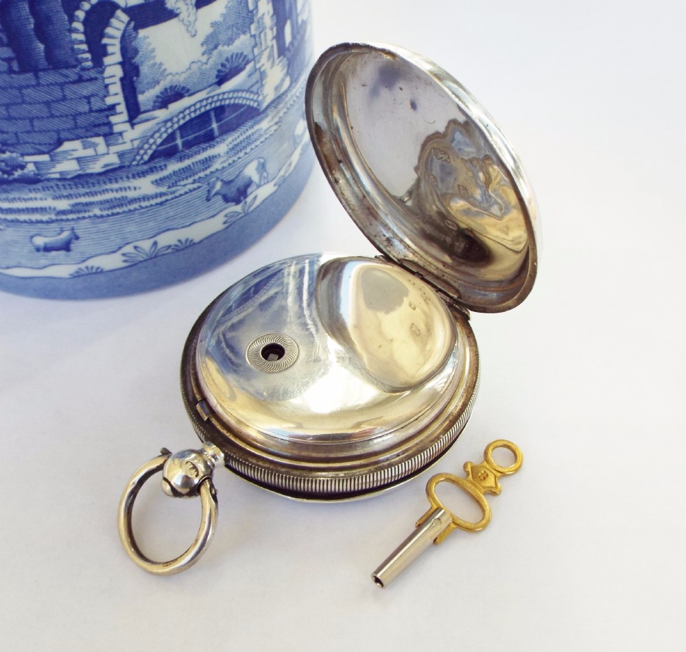 Antique silver pocket watch 1901, William Ehrhardt View IV