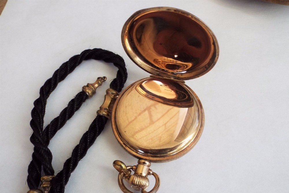 1930s Satisfaction watch and horse hair albert View IV