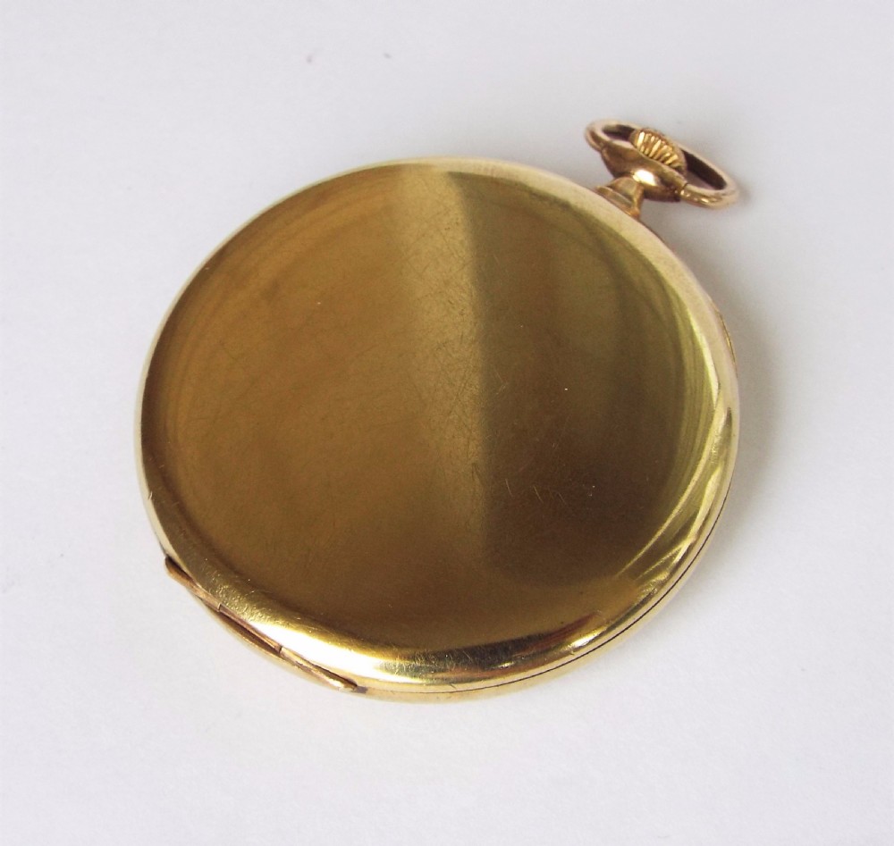 A vintage 1930s Tempo pocket watch View III